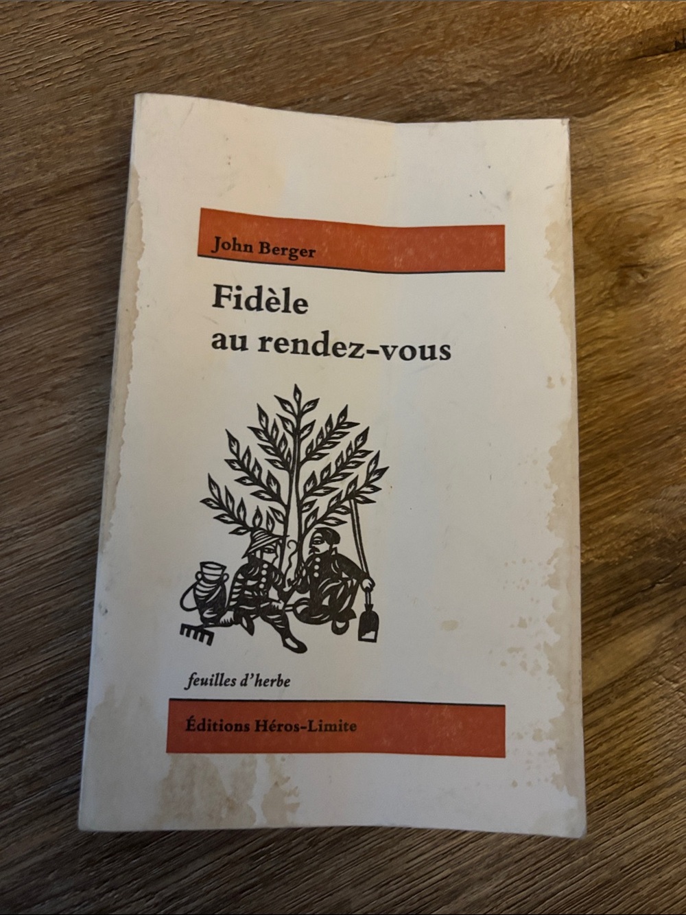 White Book Cover - Fidèle au rendez-vous